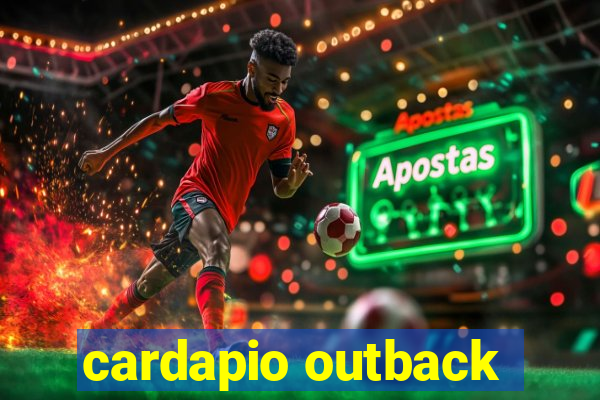 cardapio outback